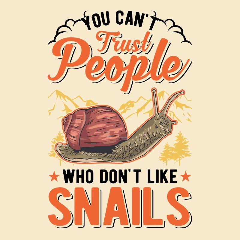 Schnecke Geschenk Weinbergschnecke