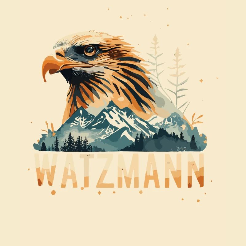 Sublime Eagle Bearded Vulture on Mount Watzmann