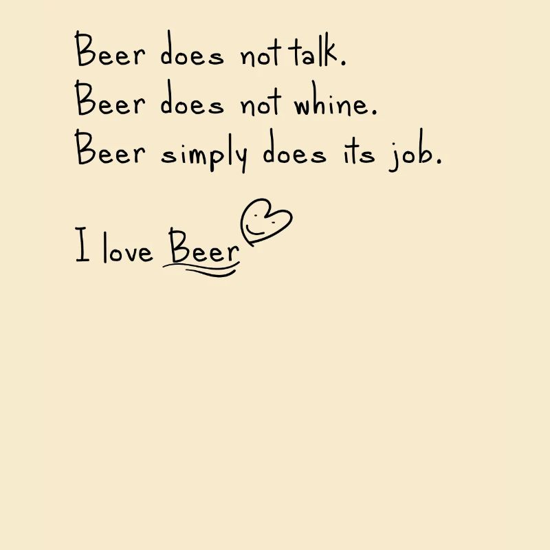 Ich liebe Bier