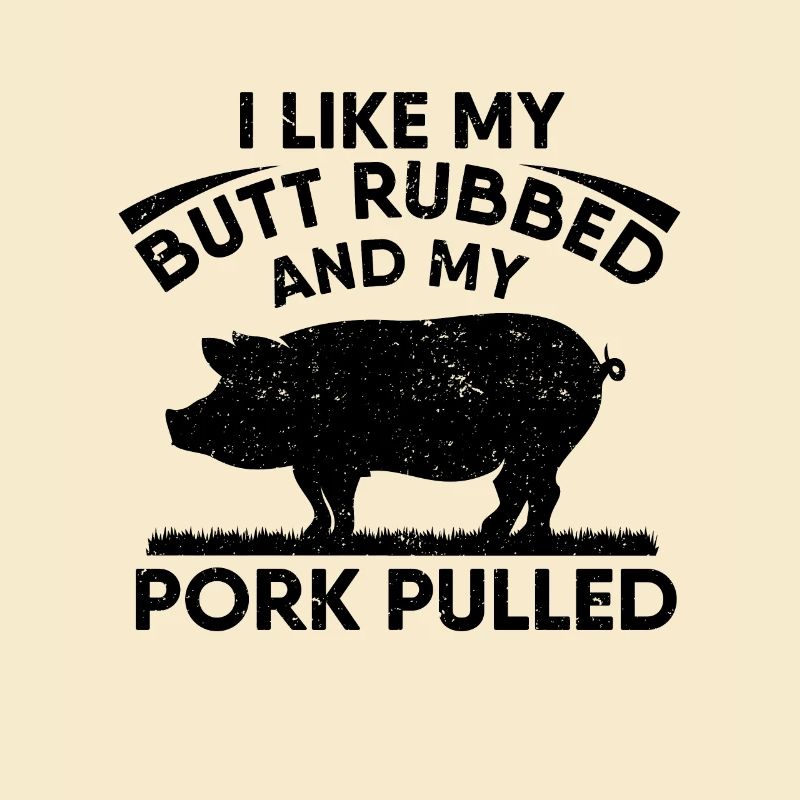 BBQ Pulled Pork Schwein Grill