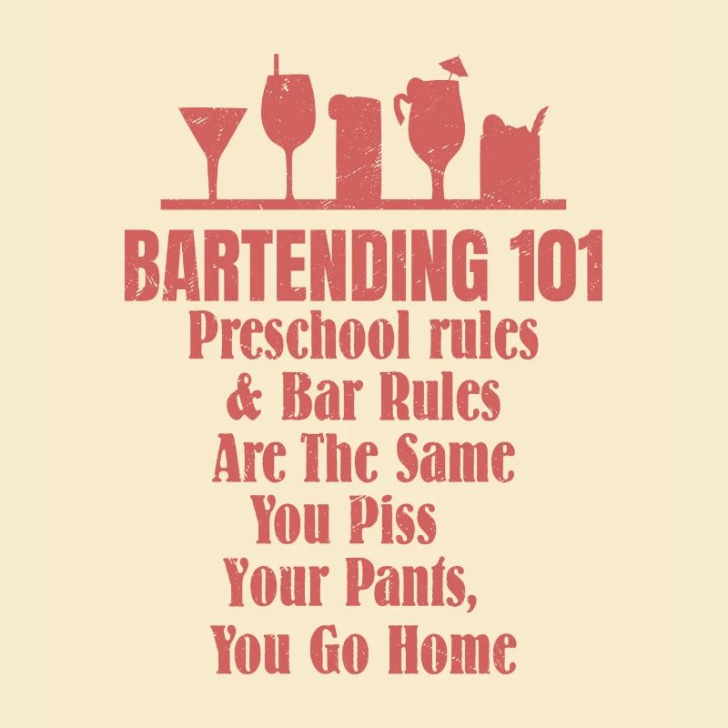 Bartending 101 Barman Cocktail Bartender