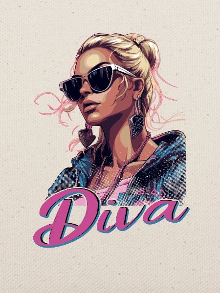 Strahlen Sie Strahlend Diva