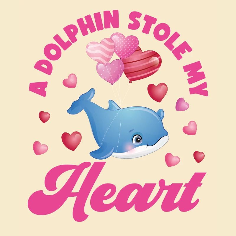 Dauphin Saint Valentin Un Dauphin