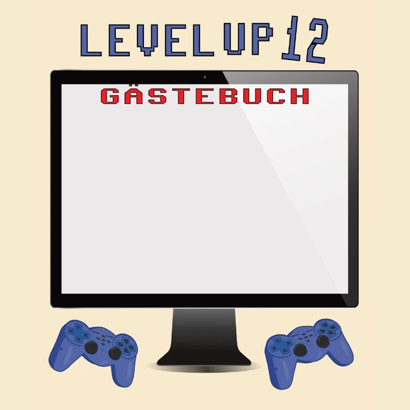 12. Geburtstag Mädchen & Junge Gästebuch