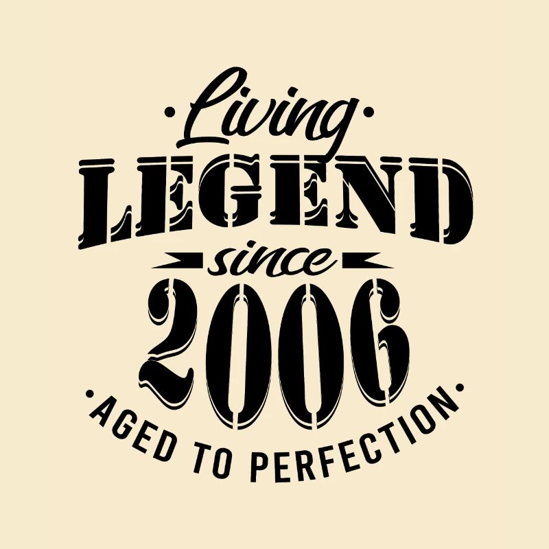 Birthday - Legend matured since 2006