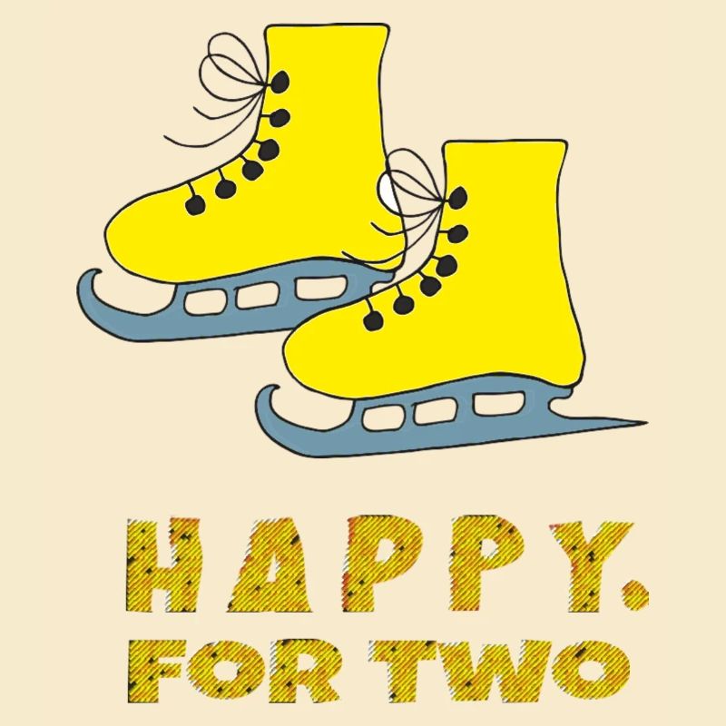 schlittschuhe happy for two
