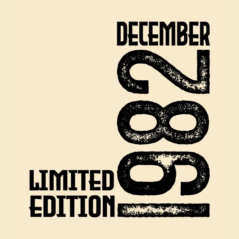 Birthday Gift December 1982. December 1982.