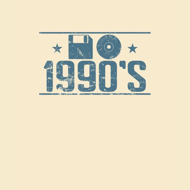 Diskette und CD 1990's Retrospeichermodul