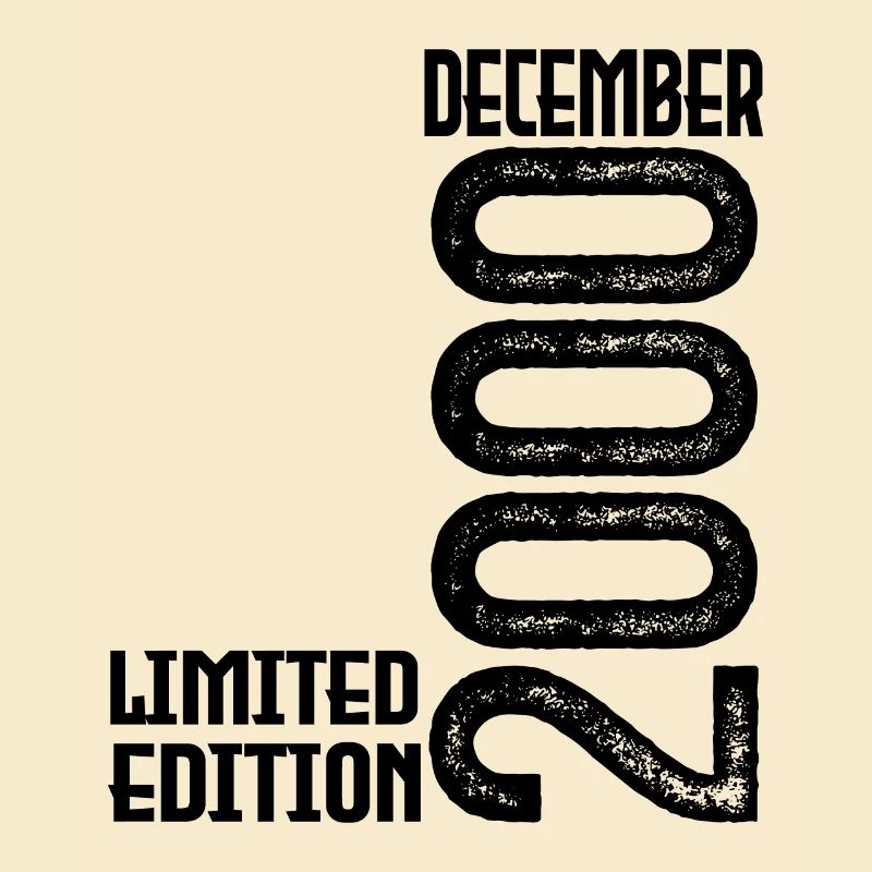 Cadeau Anniversaire Décembre 2000. Decembre 2000.