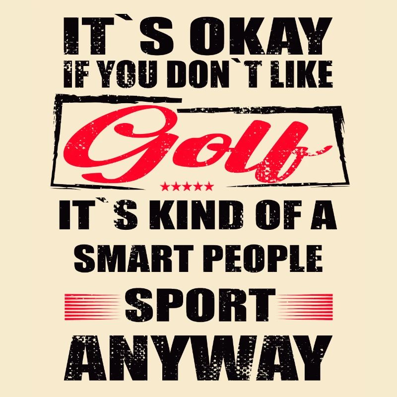 Ce n’est pas grave si vous n’aimez pas le golf