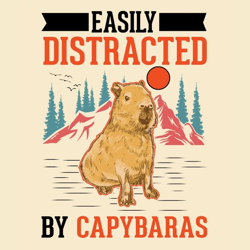 Easily distracted by Capybaras