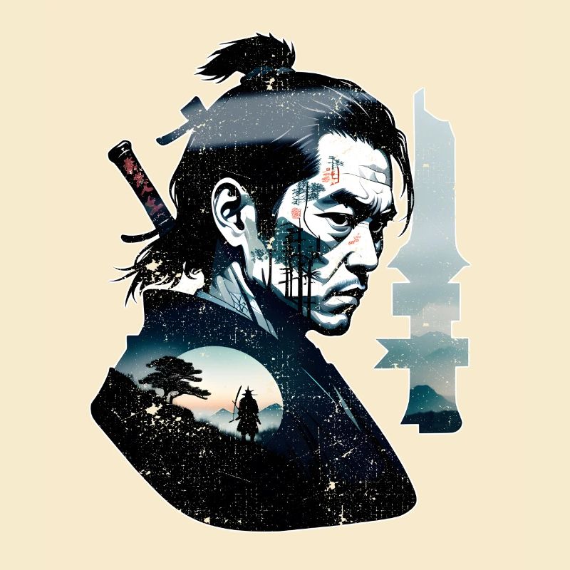 Samurai-Krieger - Japan - Dämon