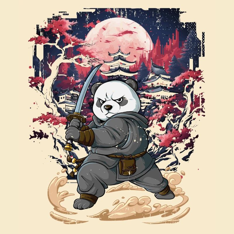 Samurai Panda