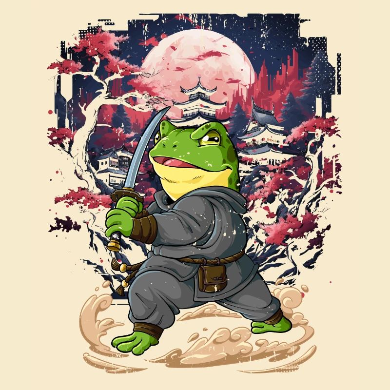 Samurai Frosch