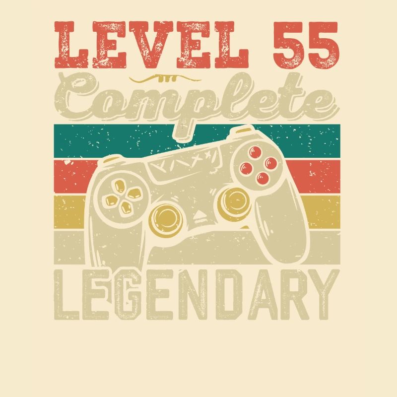 Level 55 Complete, 55th Birthday Gift