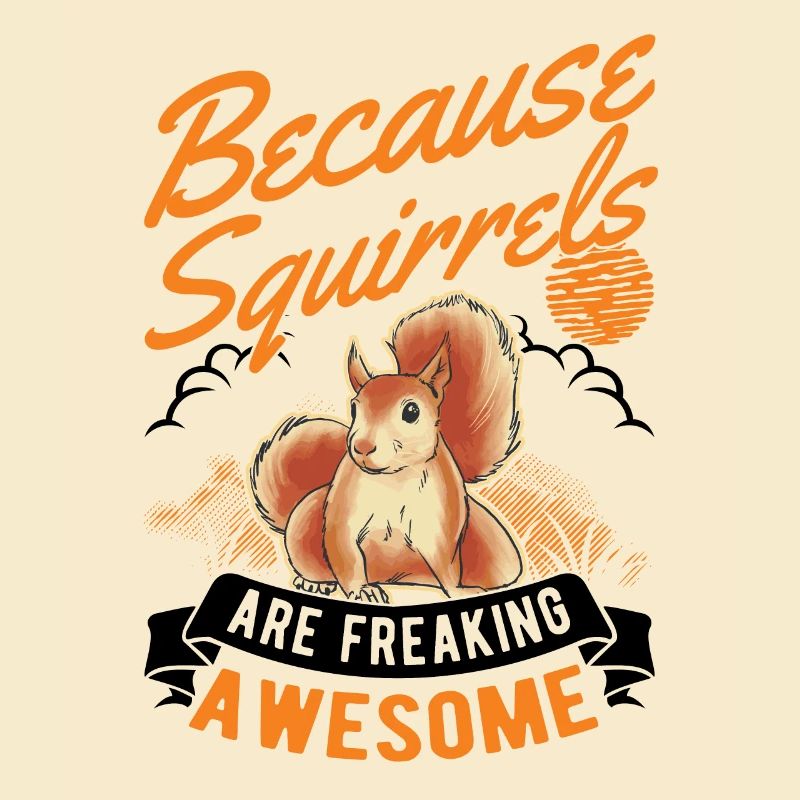 Eichhörnchen Geschenk Squirrel Grauhörnchen