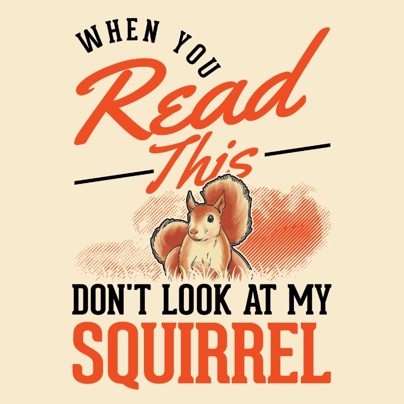 Eichhörnchen Geschenk Grauhörnchen Squirrel