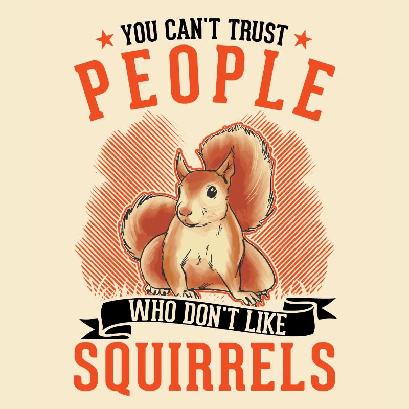 Eichhörnchen Geschenk Grauhörnchen Squirrel