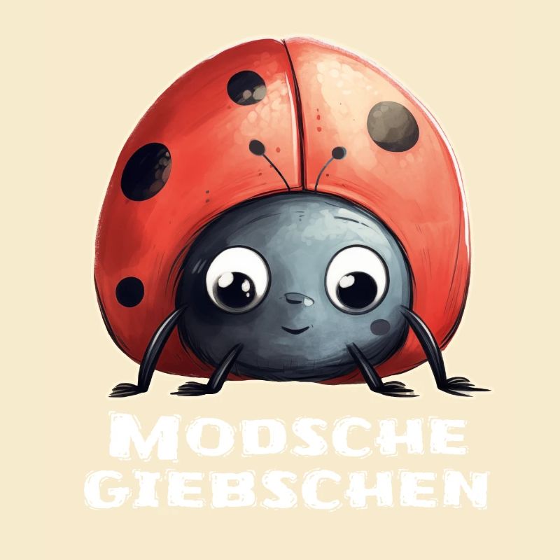 Modschegiebchen Marienkäfer Sächsisch Geschenk