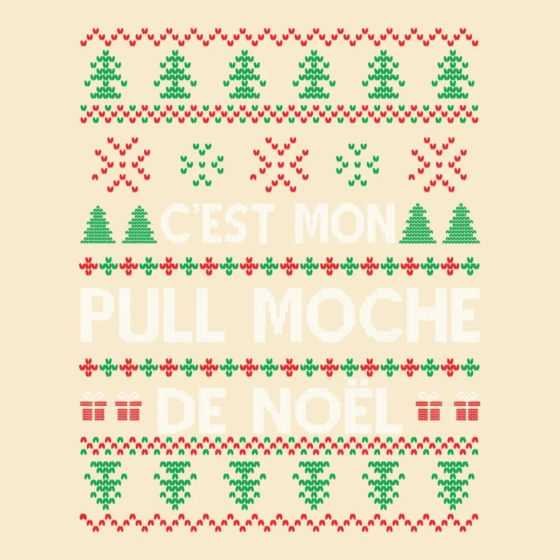 C'est Mon Pull Moche De Noël