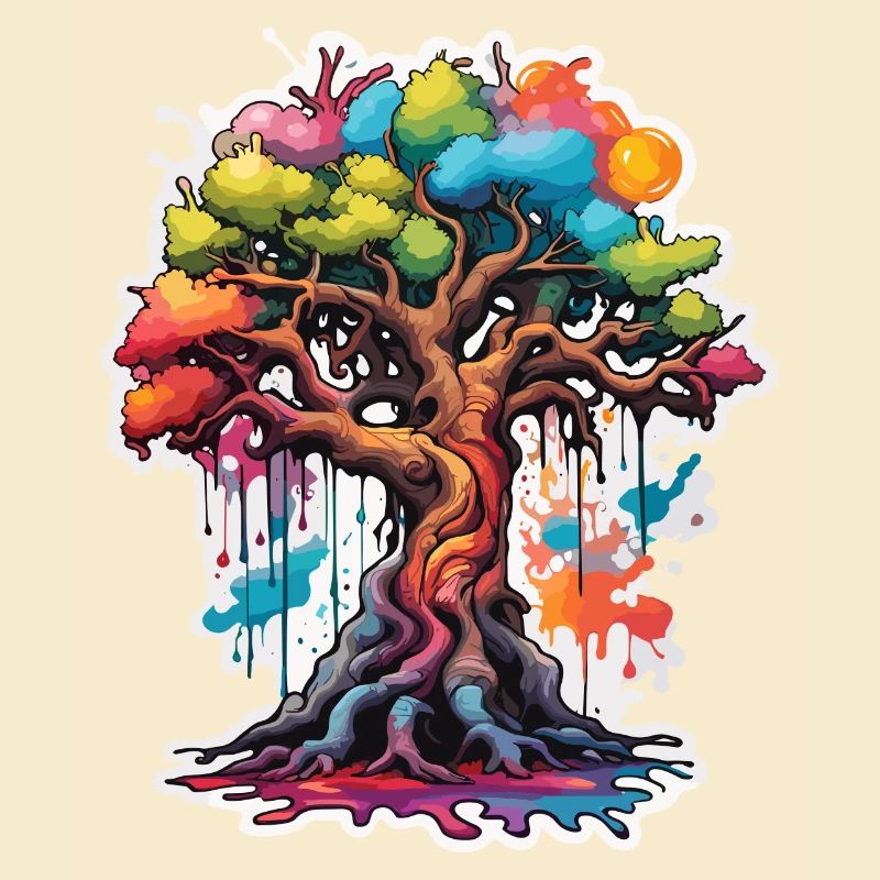 Tree / Nature / Earth / Bark / Roots / Leaves
