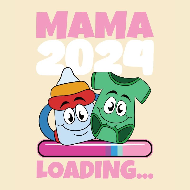 Mama 2024 werdende Mutter Schwangerschaft