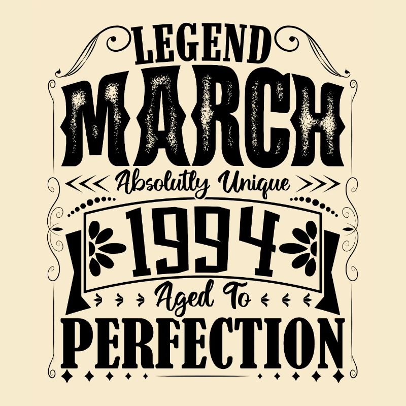 March 1994. March 1994 Birthday Gift. March.