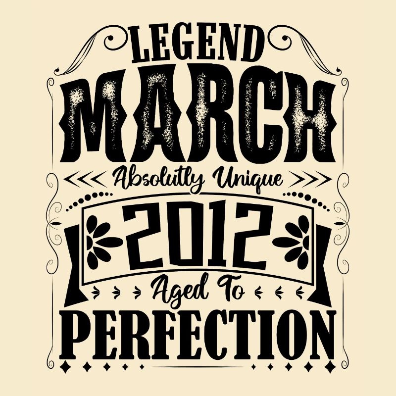 March 2012. Birthday Gift March 2012. March.