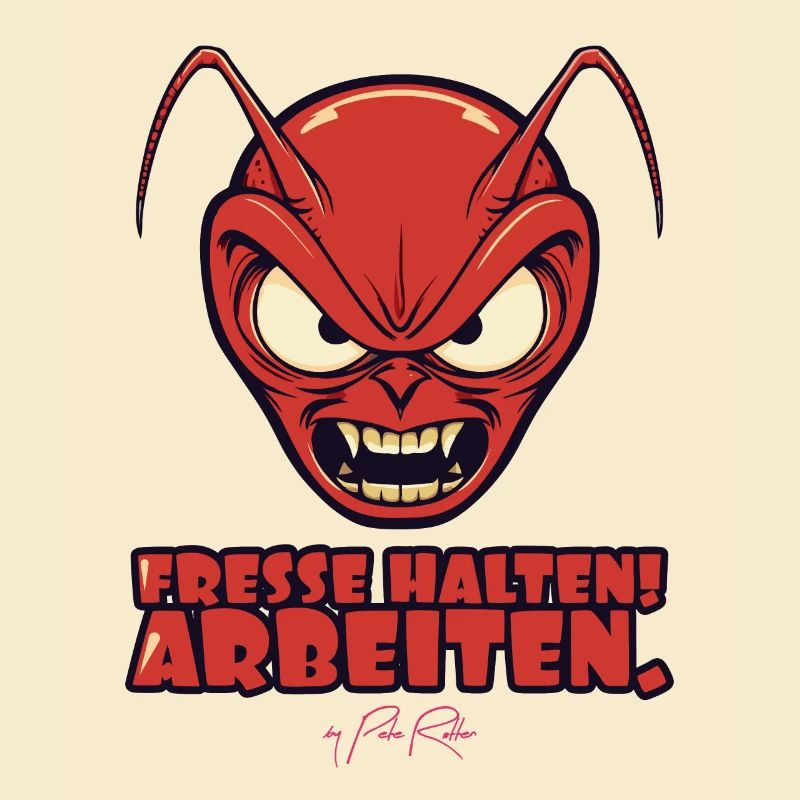 Shut up work, hardworking worker ant