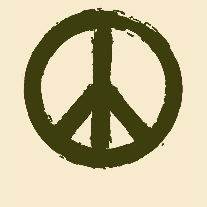 PEACE - Peacesymbol - Friedenszeichen Peacezeichen