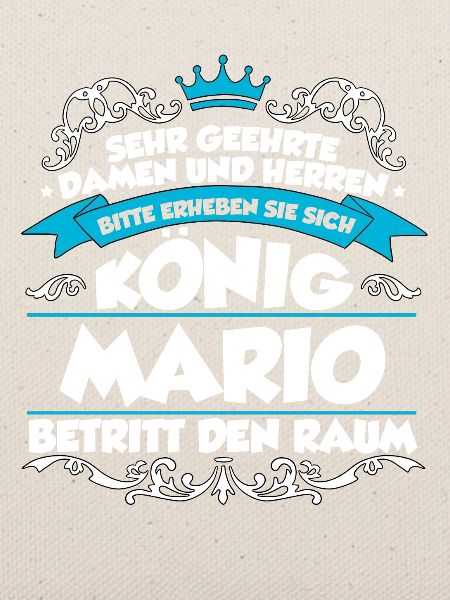 Mario Name Design