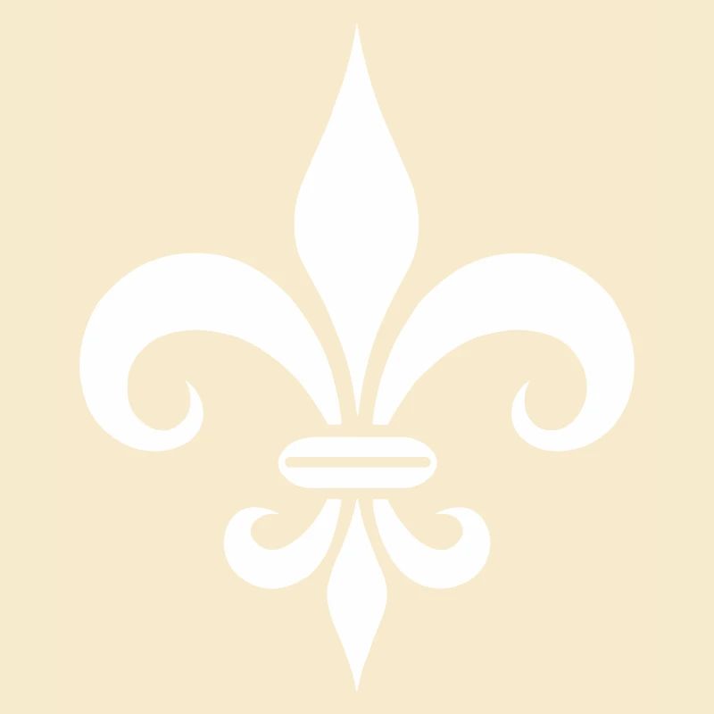 Conception majestueuse de lys français