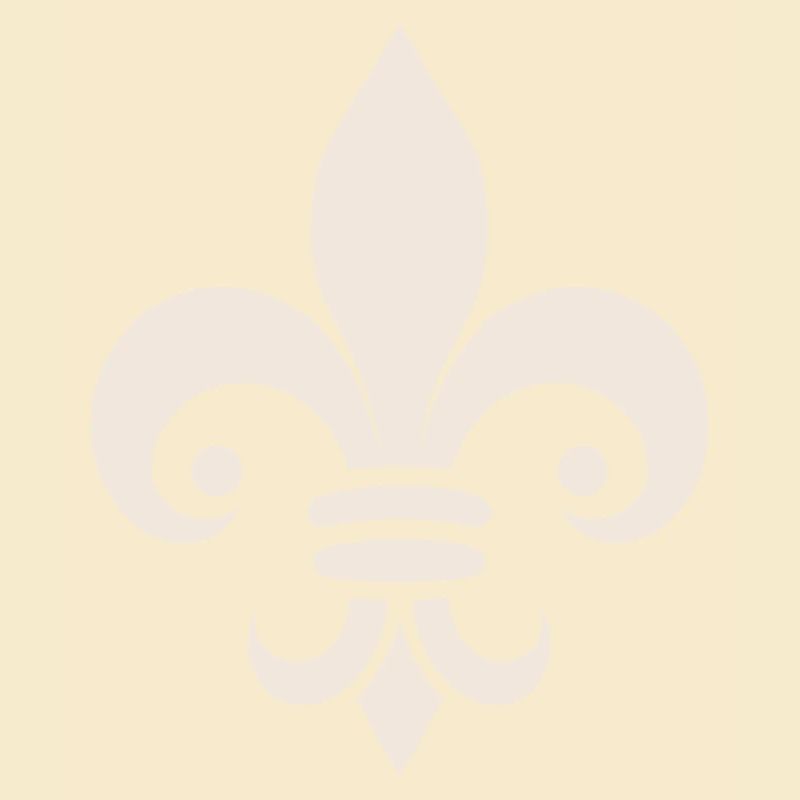 Schlichtes Fleur de lys Design