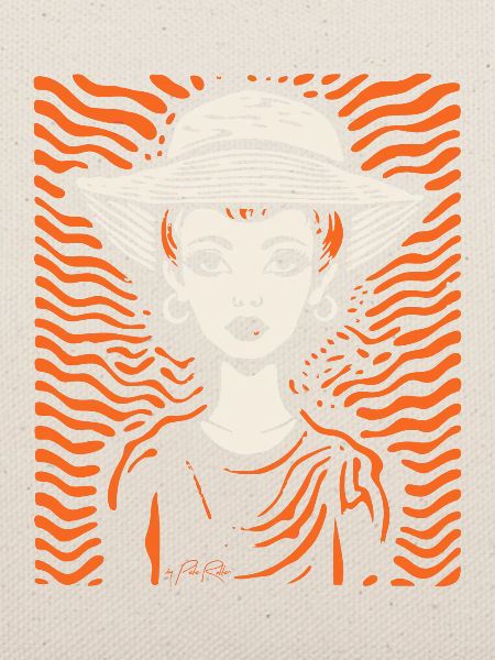 Die stilvolle Frau