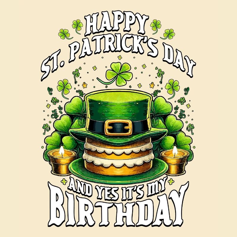 Joyeuse Saint-Patrick et oui, c’est mon anniversaire