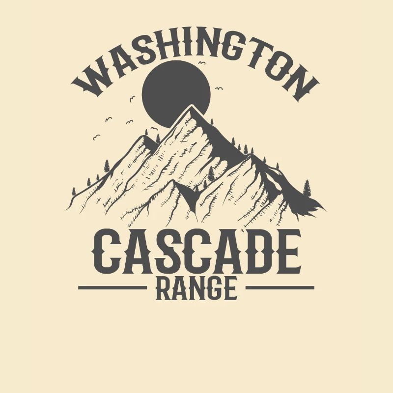Washington Cascade Range Pacific Ring of Fire