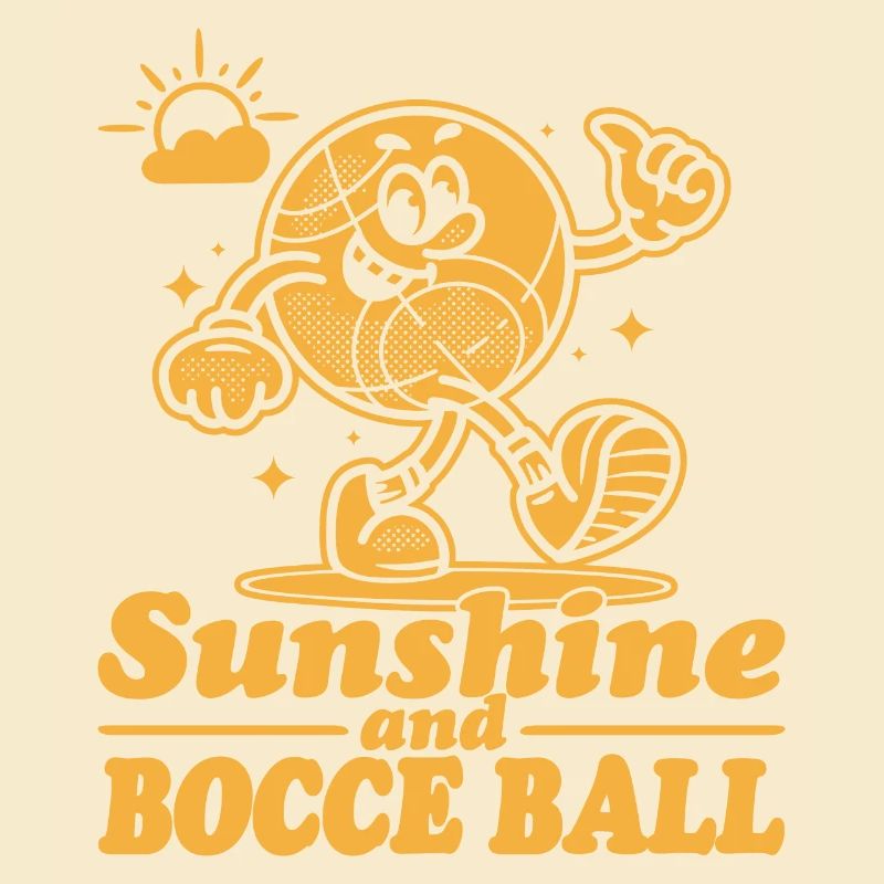 Sunshine And Bocce Ball mit Jack Bocci Game Bocce