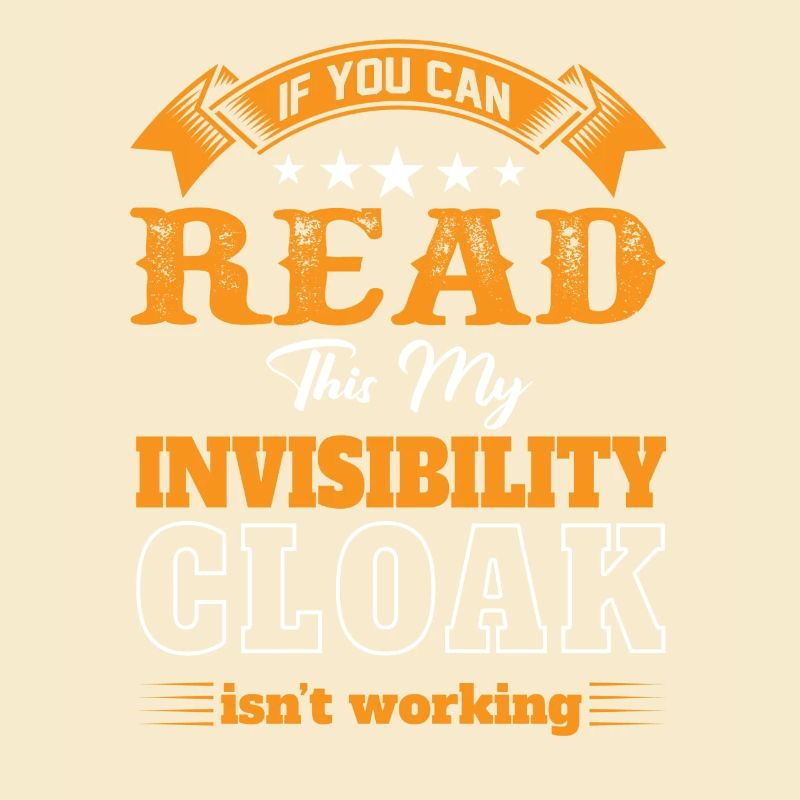 My invisible coat doesn't work