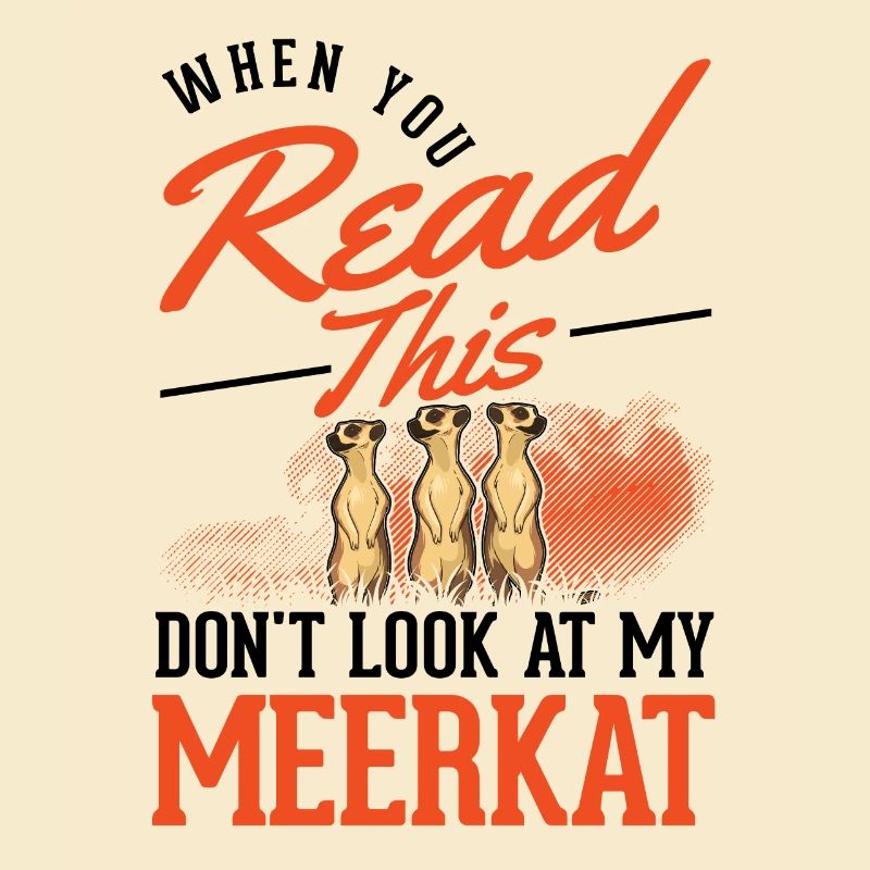 Erdmännchen Geschenk Meerkat