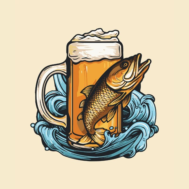 Bière de pêche