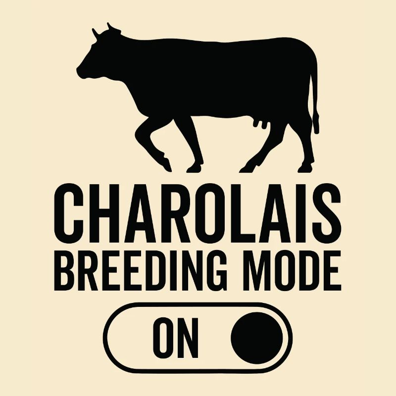 Mode d’élevage de vaches activé - Charolais