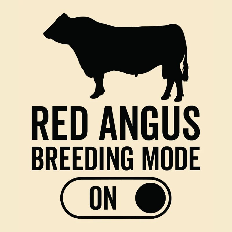 Mode d’élevage des vaches activé - Red Angus