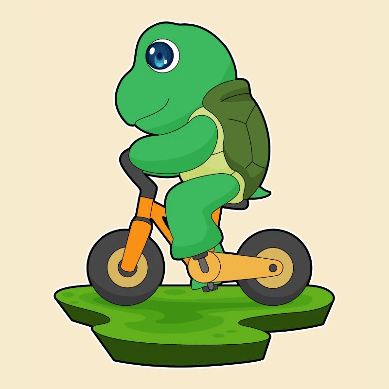 Turtle Bicycle