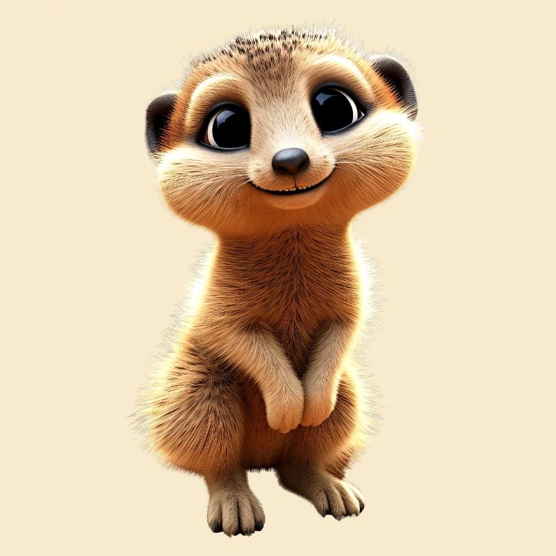 Erdmännchen Tierliebhaber Süßes Surikate Mangusten