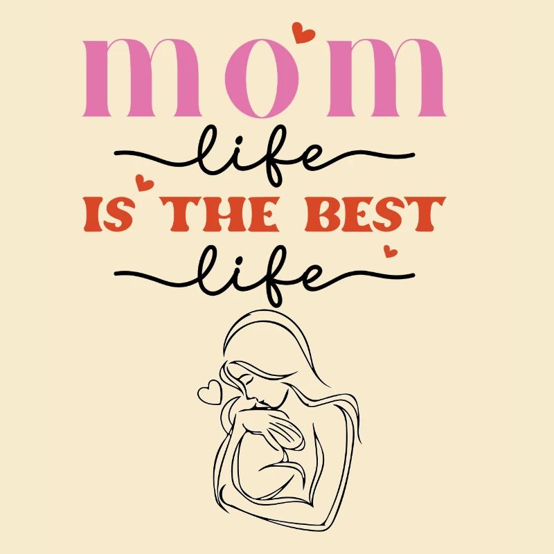 Feier des Mutterlebens - Mutterschaft Affirmation Grap