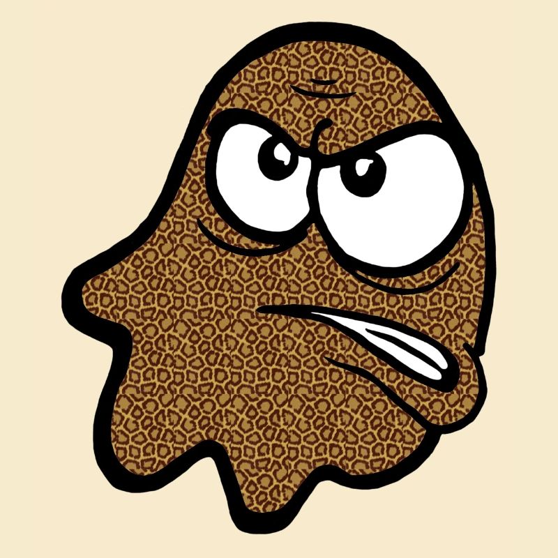 Knurri in leopard pattern