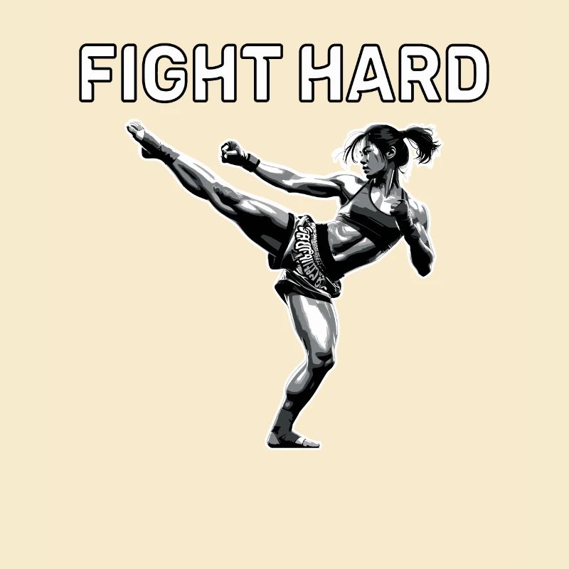 Muay Thai Mädchen