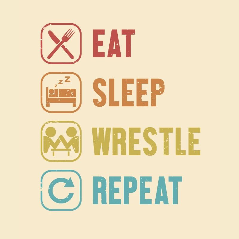 Manger Dormir Lutter Répéter Techniques Exercice Bras