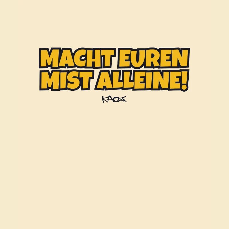 Faites votre merde par vous-même