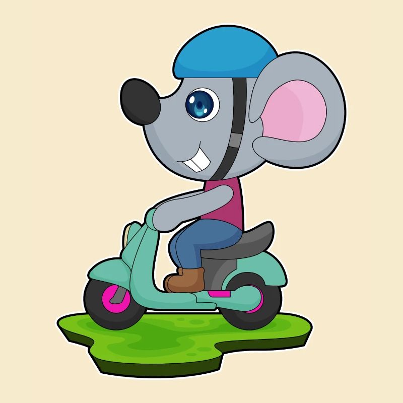 Mouse Scooter